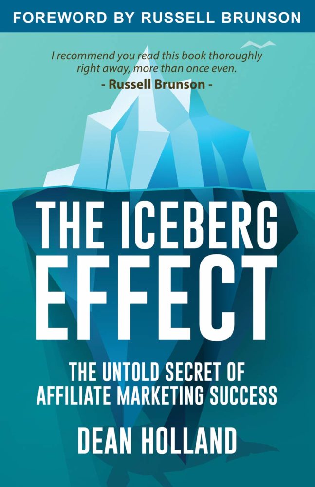 The Iceberg Effect Book Cover by Dean Holland